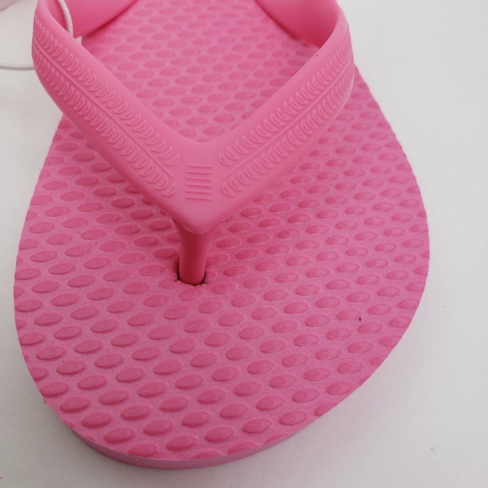 Old Navy Toddler Girls Size 7 Pink Casual Back Strap Flip Flop Sandals - Picture 7 of 9